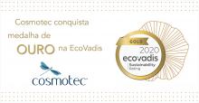 Cosmotec é Ouro na EcoVadis 2020